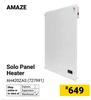 Amaze Solo Panel Heater AH420ZAS 727991