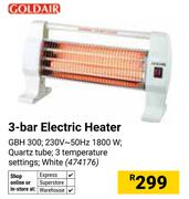 Goldair 3-Bar Electric Heater 474176
