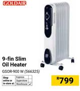Goldair 9-Fin Oil Heater 566325