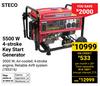 Steco 5500W 4 Stroke Key Start Generator 785316