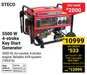 Steco 5500W 4 Stroke Key Start Generator 785316