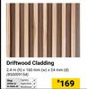 Driftwood Cladding 2.4m (h) x 160mm (w) x 24mm (d) 850009154
