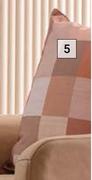 DH Textured Check Scatter Cushion 600mm x 600mm 850042995
