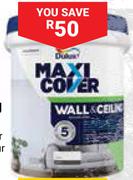 Dulux 20L Maxicover Wall & Ceiling 742057
