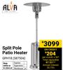 Alva Split Patio Heater GPH18 587504