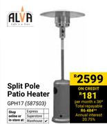 Alva Split Pole Patio Heater GPH17 587503
