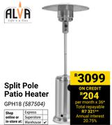 Alva Split Patio Heater GPH18 587504