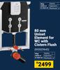 80mm Uniset Element For WC With Cistern Flush 850029643