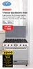 Goldair 5-Burner Gas/Electric Oven Incl. Ignition Light, Timer, Rotisserie & Warmer Drawer 591502