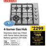 Goldair 4-BUrner Gas Hob 591504