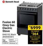 Bennett Read Fusion 60 Onxy Gas Electric Stove 850040587