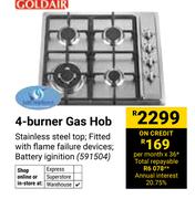 Goldair 4-BUrner Gas Hob 591504