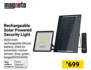 Magneto Rechargeable Solar Powered Security Light 850024506