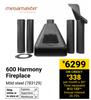 Megamaster 600 Harmony Fireplace 783129