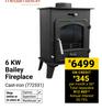 Megamaster KW Bailey Fireplace Cast Iron 772551