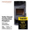 Megamaster Volta Closed Combustion Fireplace 850005869