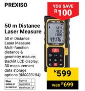Prexiso 50m Distance Laser Measure 850033184