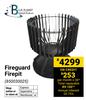 Blue Planet Fireguard Firepit 850030025