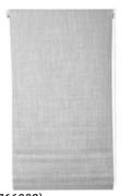 Design House Block Out Blinds Textured Grey 600mm x 1.6m 765999