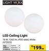 Lightworx LED Ceiling Light 18W 672023