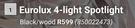 Eurolux 4 Light Spotlight Black/Wood 850022473