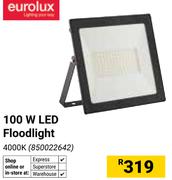 Eurolux 100W LED Floodlight 850022642