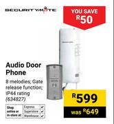 Securitymate Audio Door Phone 634827