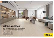 Premia LVT Wide Vinyl Plank 850025543,850025601-Per Sqm