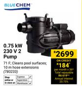 Blue Chem 0.75KW 230V 2 Pump 780233