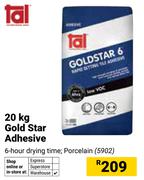 Tal 20Kg Gold Star Adhesive 5902