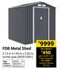 FDB Metal Shed 850015361