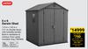 Keter 6 x 6 Darwin Shed 780383
