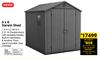 Keter 6 x 8 Darwin Shed 780384