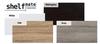 Shelfmate Hollow Floating Shelves 450mm x 250mm x 38mm 731568, 731569, 731570, 731571