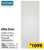 Winster Elba Door (Grooved) 2.032(h) X 813mm(w) 850006301