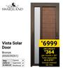 Swartland Vista Solar Door (Bronze) 850039261