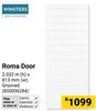 Winsters Roma Door (Grooved) 2.032m(h) X 813mm(w) 850006284