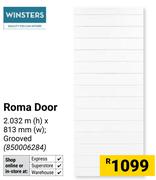 Winsters Roma Door (Grooved) 2.032m(h) X 813mm(w) 850006284