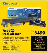Zodiac Activ 20 Pool Cleaner 765711