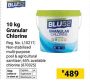 BLU52 Granular Chlorine 670325-10kg