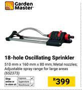 Garden Master 18 Hole Oscillating Sprinkler (652373)