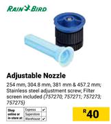 Rainbird Adjustable Nozzle (757270,757271,757273,757275)