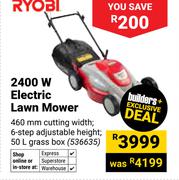 Ryobi 2400W Electric Lawn Mower 536635