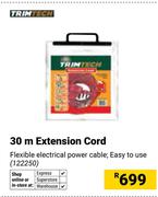 Trimtech 30m Extension Cord 122250