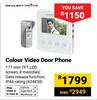 Securitymate Colour Video Door Phone 634838