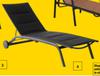 Design House Aluminium Lounger 1.94m x 705mm x 435mm (733844)-Each