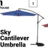 Design House Sky Cantilever Unbrella (850002124)-Each