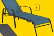 Design House Sun Sky Lounger (850002097)-Each