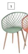 Design House Spider Chair Sage (850002251)