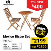 Design House Mexico Bistro Set (765727)
